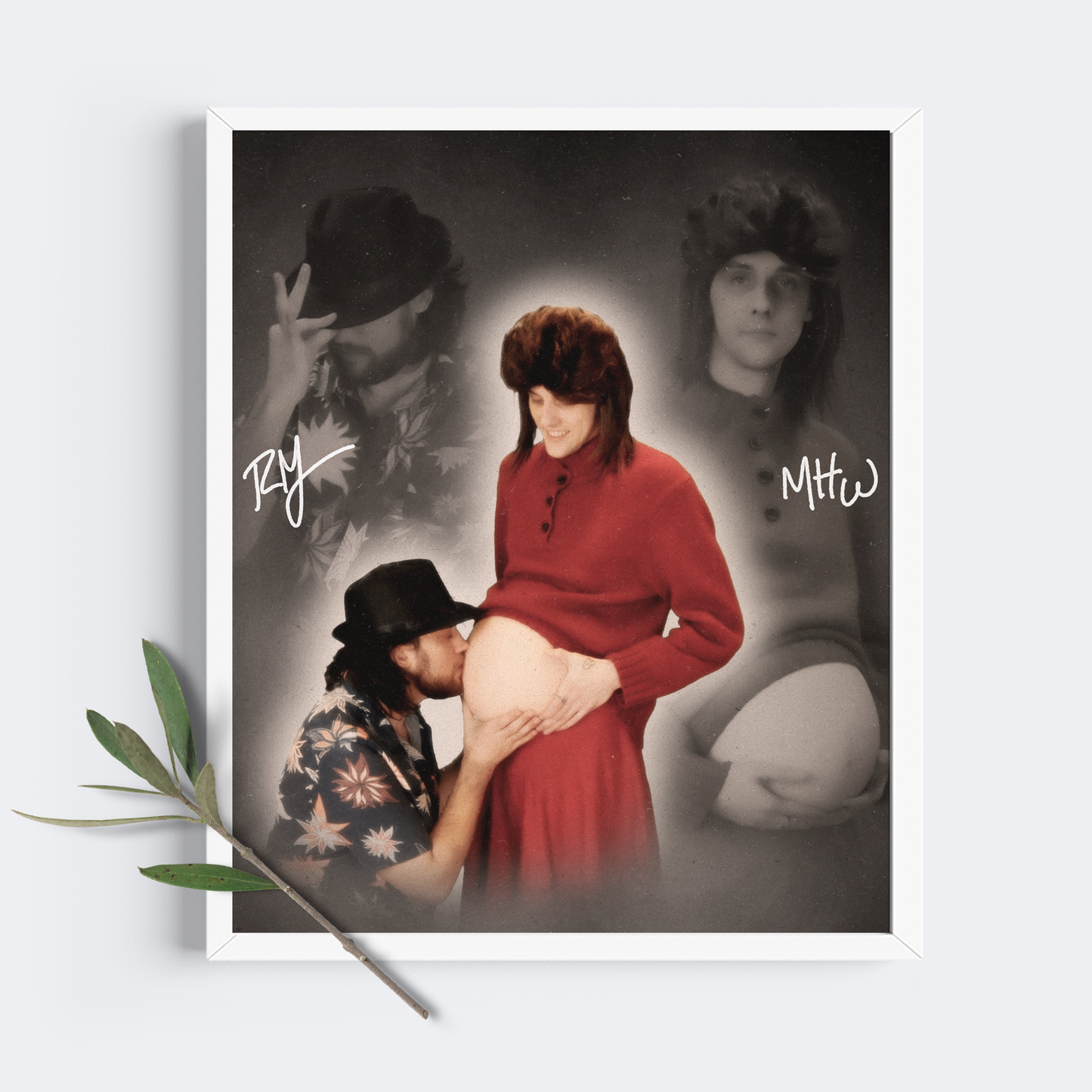 Our Precious Pregnancy Portrait (Autographed)