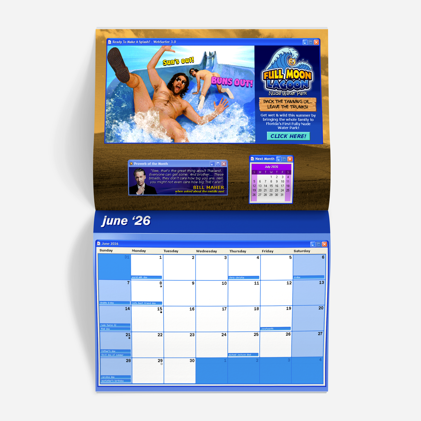 The 2026 SuperMega Calendar