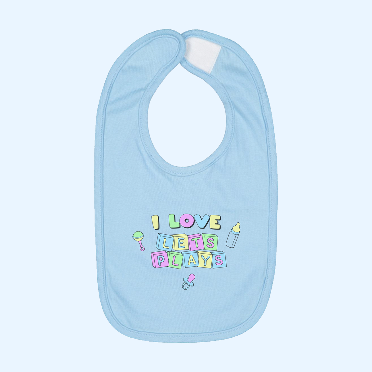 Bib for Let's Play Fans (67% OFF)