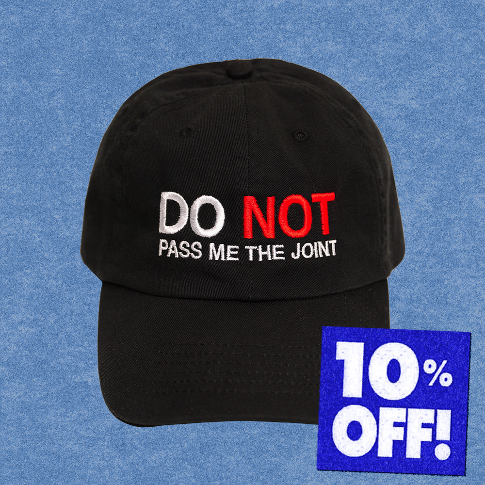 Anti-Drug Hat (10% OFF)
