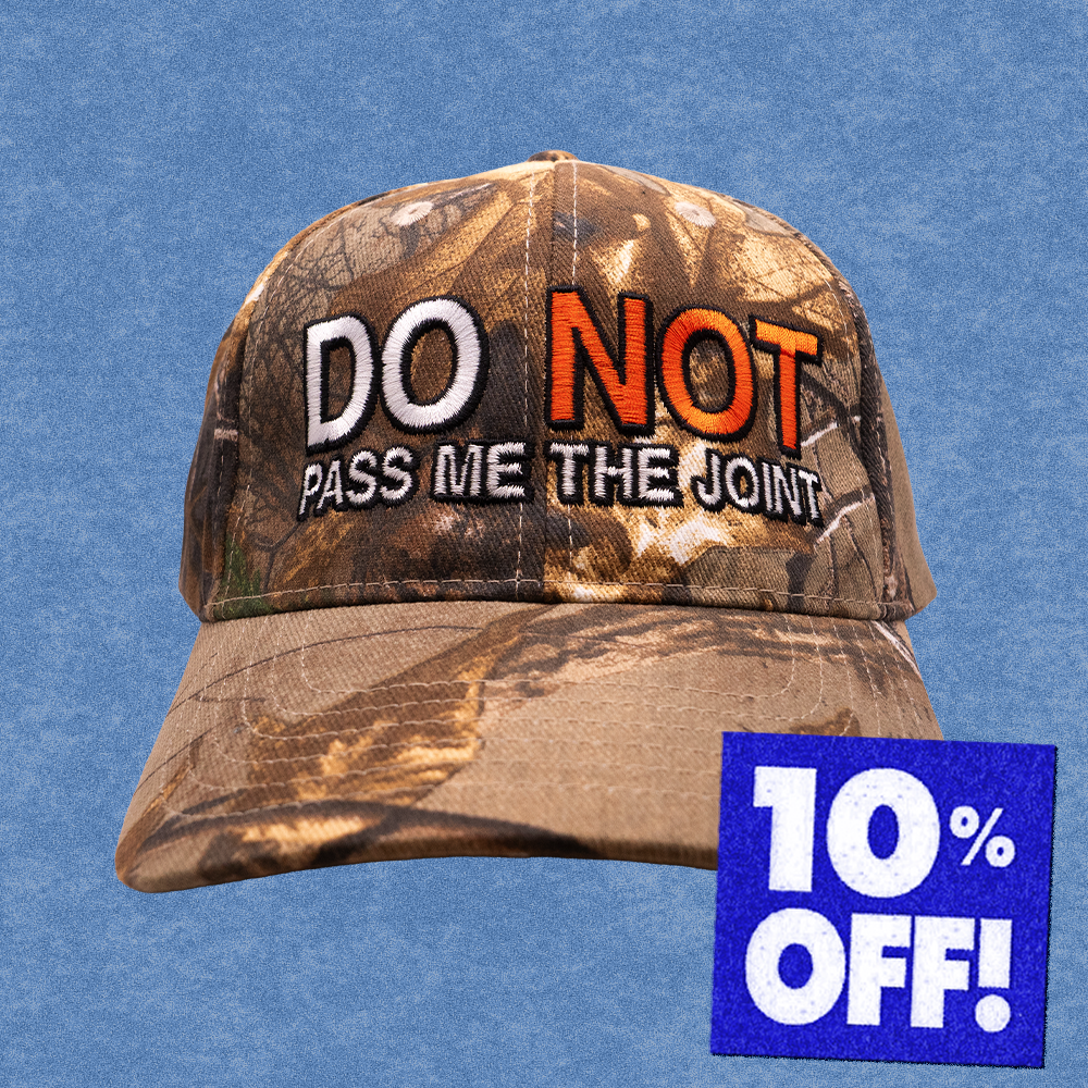 Camo Anti-Drug Hat (10% OFF)