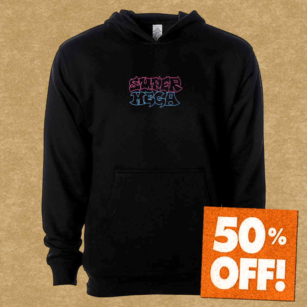 Embroidered SuperMega Hoodie (50% OFF)