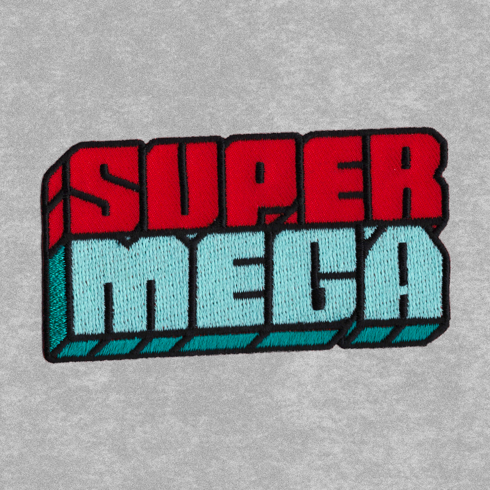 2018 SuperMega Logo Iron-on Patch