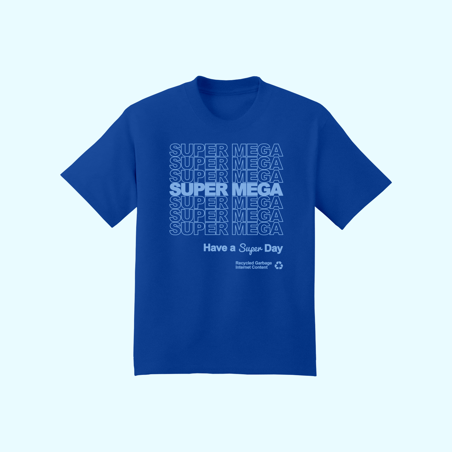 (SALE!) Thank You T-Shirt (BLUE)