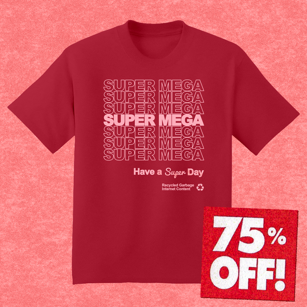 Thank You T-Shirt - Red (75% OFF)