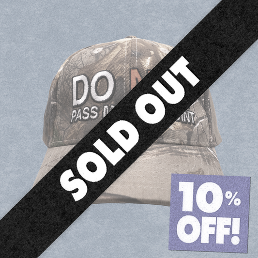 Camo Anti-Drug Hat (10% OFF)