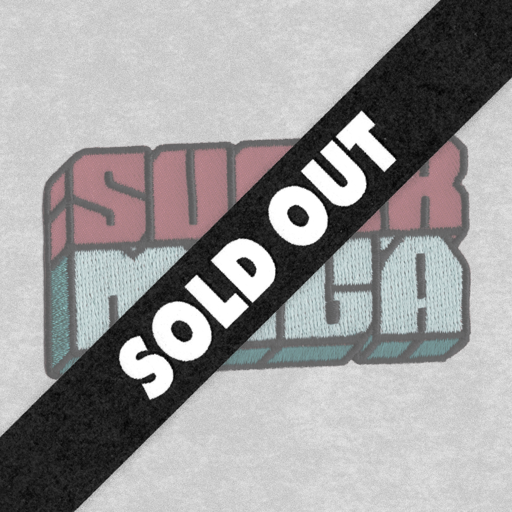 2018 SuperMega Logo Iron-on Patch