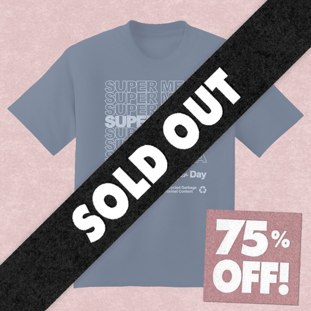 Thank You T-Shirt - Blue (75% OFF)