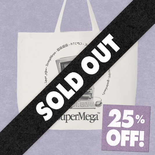 SuperMega Worldwide Totebag (25% OFF)