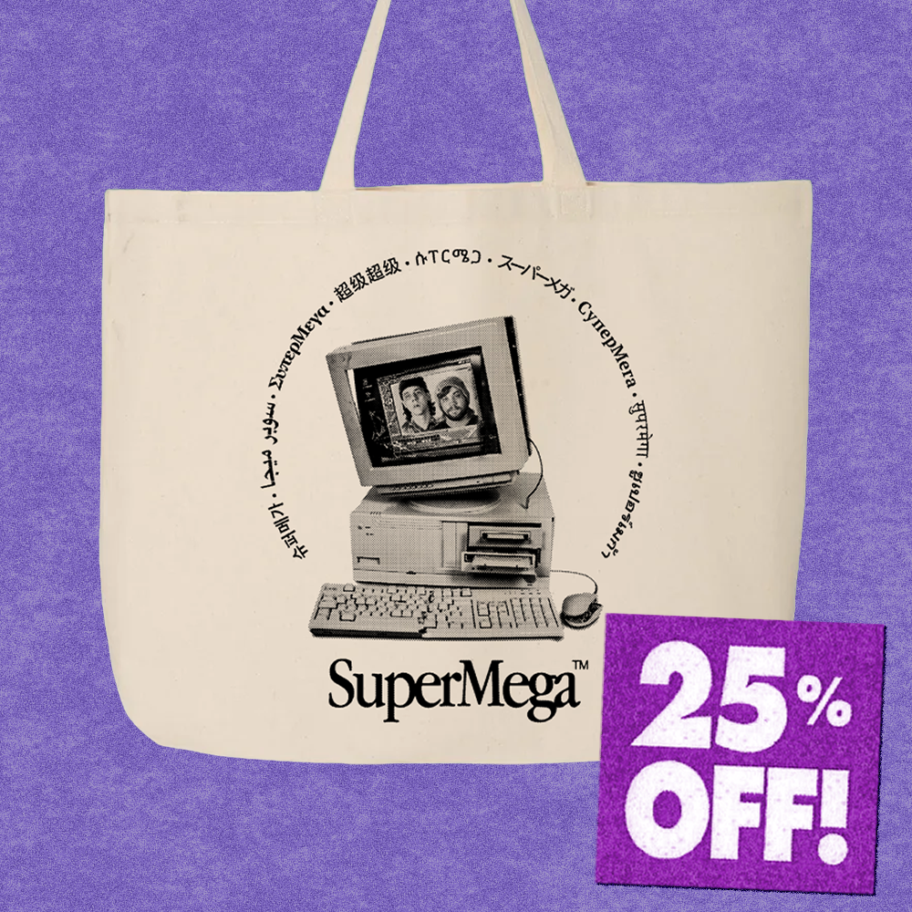 SuperMega Worldwide Totebag (25% OFF)